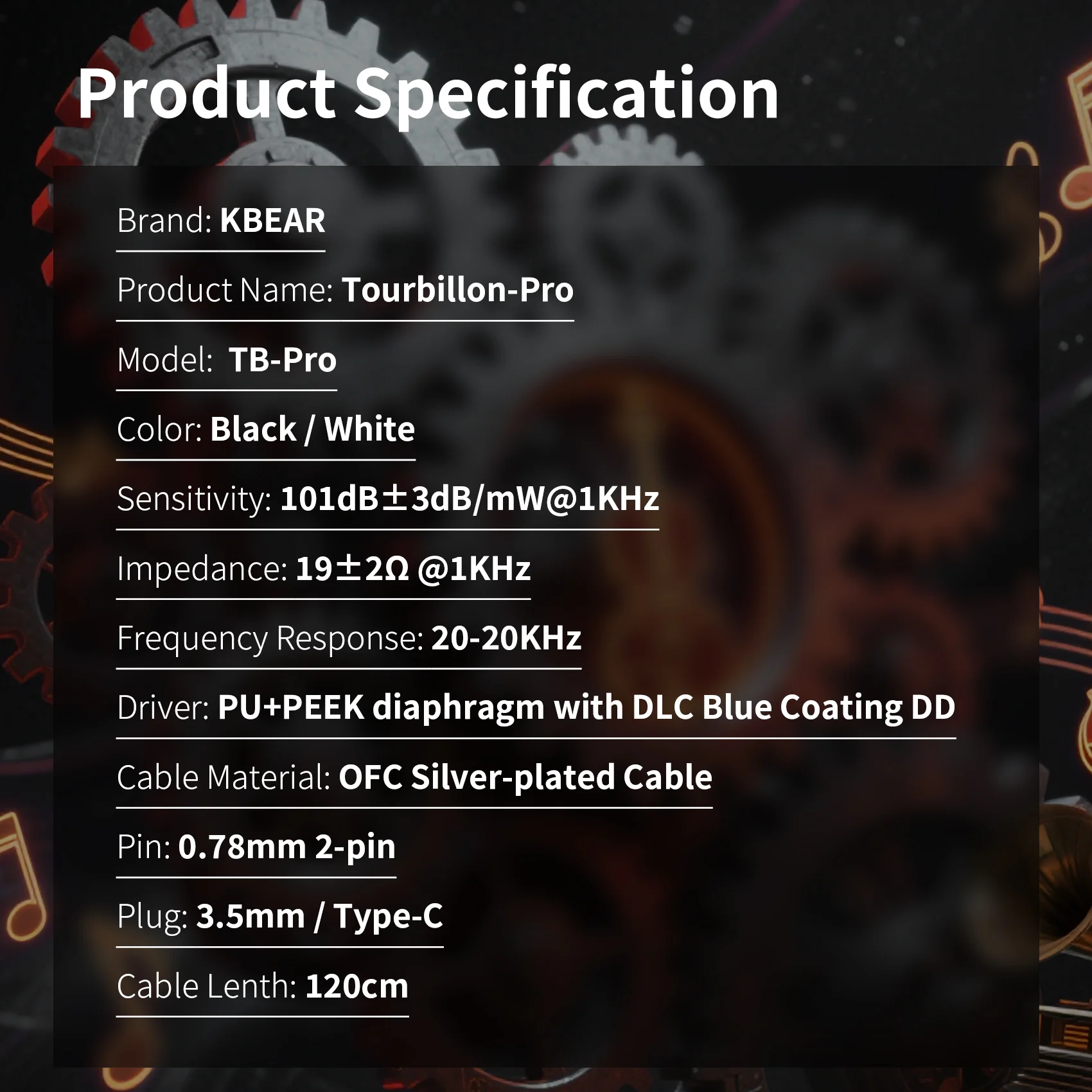 KBEAR Tourbillon Pro
